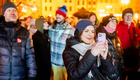 34. Finał WOŚP w Toruniu – Światełko do Nieba na Rynku Staromiejskim