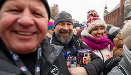 Toruń gra dziś z WOŚP - tradycyjna „Ściskawa” i wizyta w sztabach