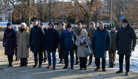 Uroczystość z okazji rocznicy zakończenia okupacji hitlerowskiej