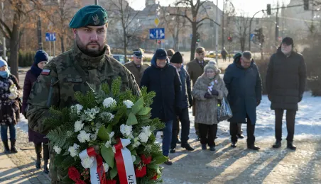 Uroczystość z okazji rocznicy zakończenia okupacji hitlerowskiej