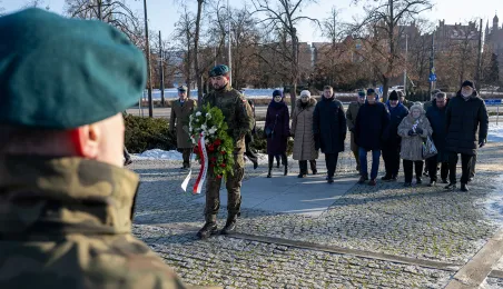 Uroczystość z okazji rocznicy zakończenia okupacji hitlerowskiej