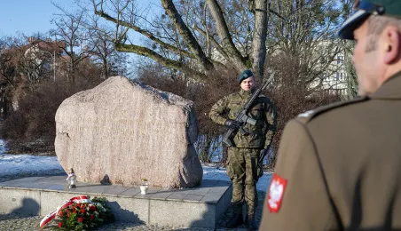 Uroczystość z okazji rocznicy zakończenia okupacji hitlerowskiej