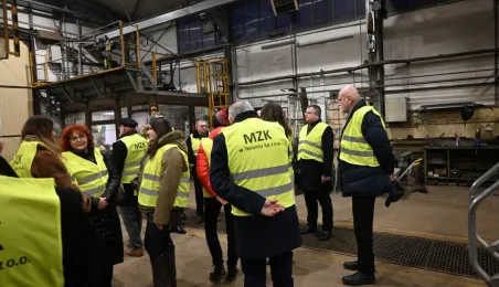 Radni z wizytą studyjną w MZK, 13.01.2026 