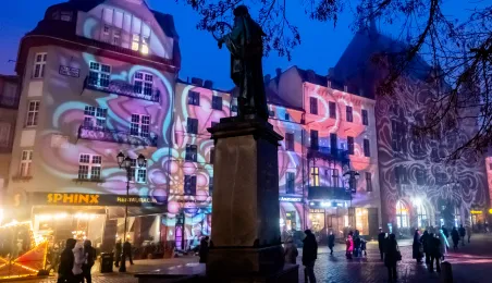 Walentynki 2026 w Toruniu - miłość rozświetliła miasto, 12.02.2026