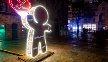 Walentynki 2026 w Toruniu - miłość rozświetliła miasto, 12.02.2026