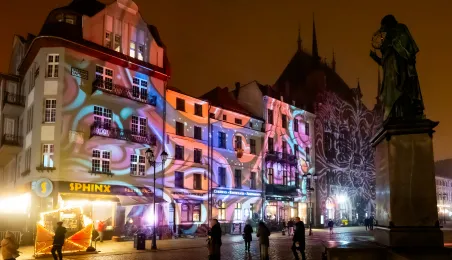 Walentynki 2026 w Toruniu - miłość rozświetliła miasto, 12.02.2026