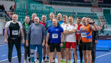 Otwarcie 35. Halowych Mistrzostw Polski w Lekkiej Atletyce Masters