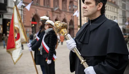 Obchody 553. urodzin Mikołaja Kopernika - złożenie kwiatów pod pomnikiem