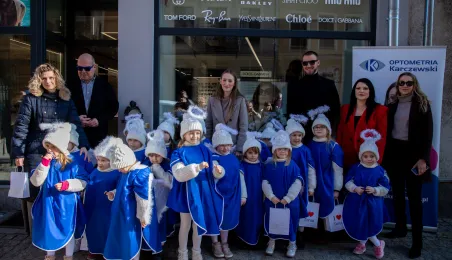 Aniołek prz ul. Szczytej 6 odsłonięty, 2.03.2026