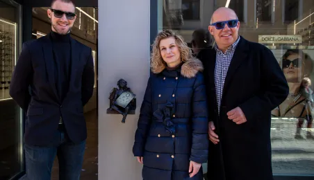 Aniołek prz ul. Szczytej 6 odsłonięty, 2.03.2026