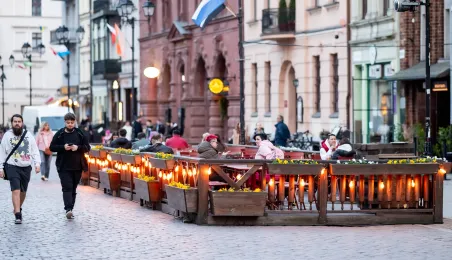 Wiosna na toruńskiej Starówce 