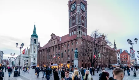 Wiosna na toruńskiej Starówce 