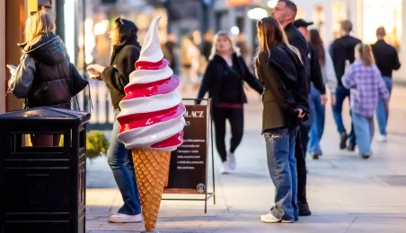 Wiosna na toruńskiej Starówce 