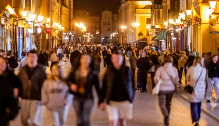 Wiosna na toruńskiej Starówce 