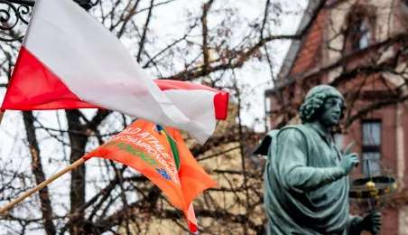 Wiosna na toruńskiej Starówce 