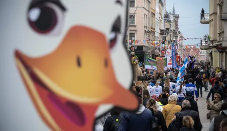 Parada inaugurująca Halowe Mistrzostwa Świata 