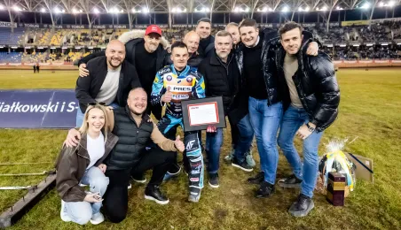 Pożegnanie Adriana Miedzińskiego na Motoarenie