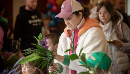 Leśne poszukiwanie pisanek na Barbarce