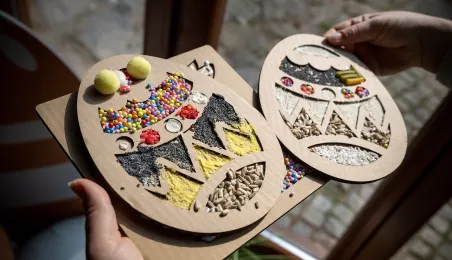 Leśne poszukiwanie pisanek na Barbarce