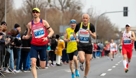 Bieg na 5 km w ramach Halowych Mistrzostw Europy Masters 