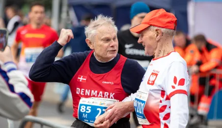 Bieg na 5 km w ramach Halowych Mistrzostw Europy Masters 