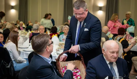 Wielkanocne śniadanie z toruńskimi seniorami, 30.03.2026