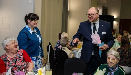 Wielkanocne śniadanie z toruńskimi seniorami, 30.03.2026