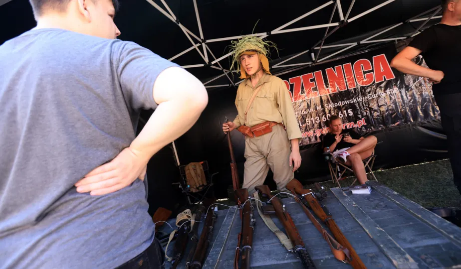 Rodzinny piknik militarny
