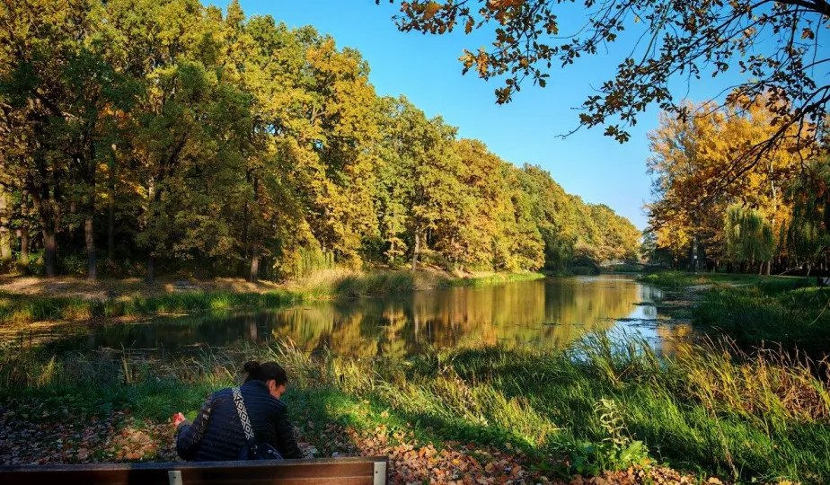 Jesień w Parku Miejskim na Bydgoskim Przedmieściu