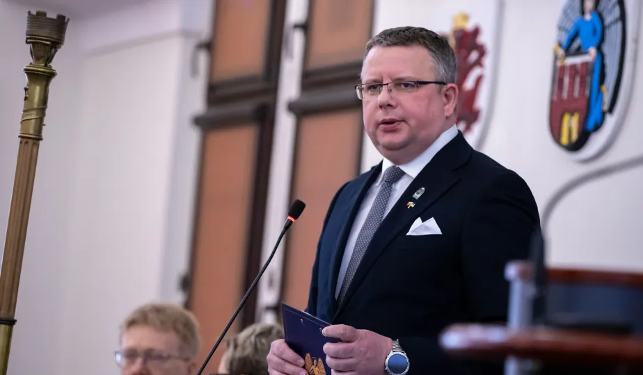 Wspomnienie NZS podczas 25. sesji Rady Miasta