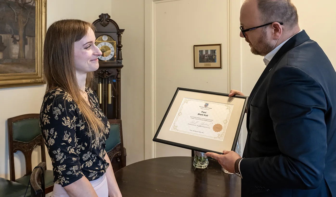 Prezydent pogratulował Marii Koli