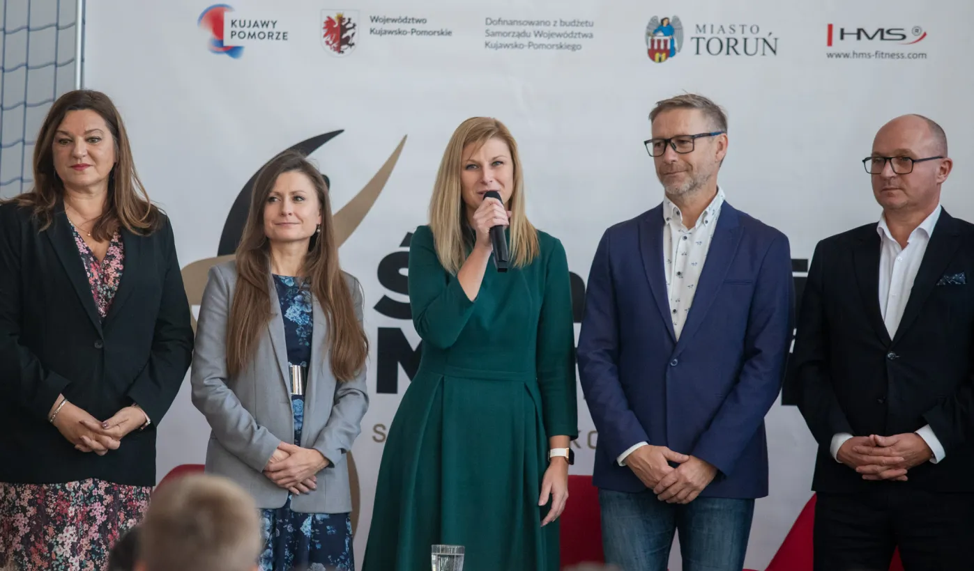 Wiceprezydentka Dagmara Zielińska podczas spotkania „Sport jest kobietą – Śniadanie Mistrzyń”