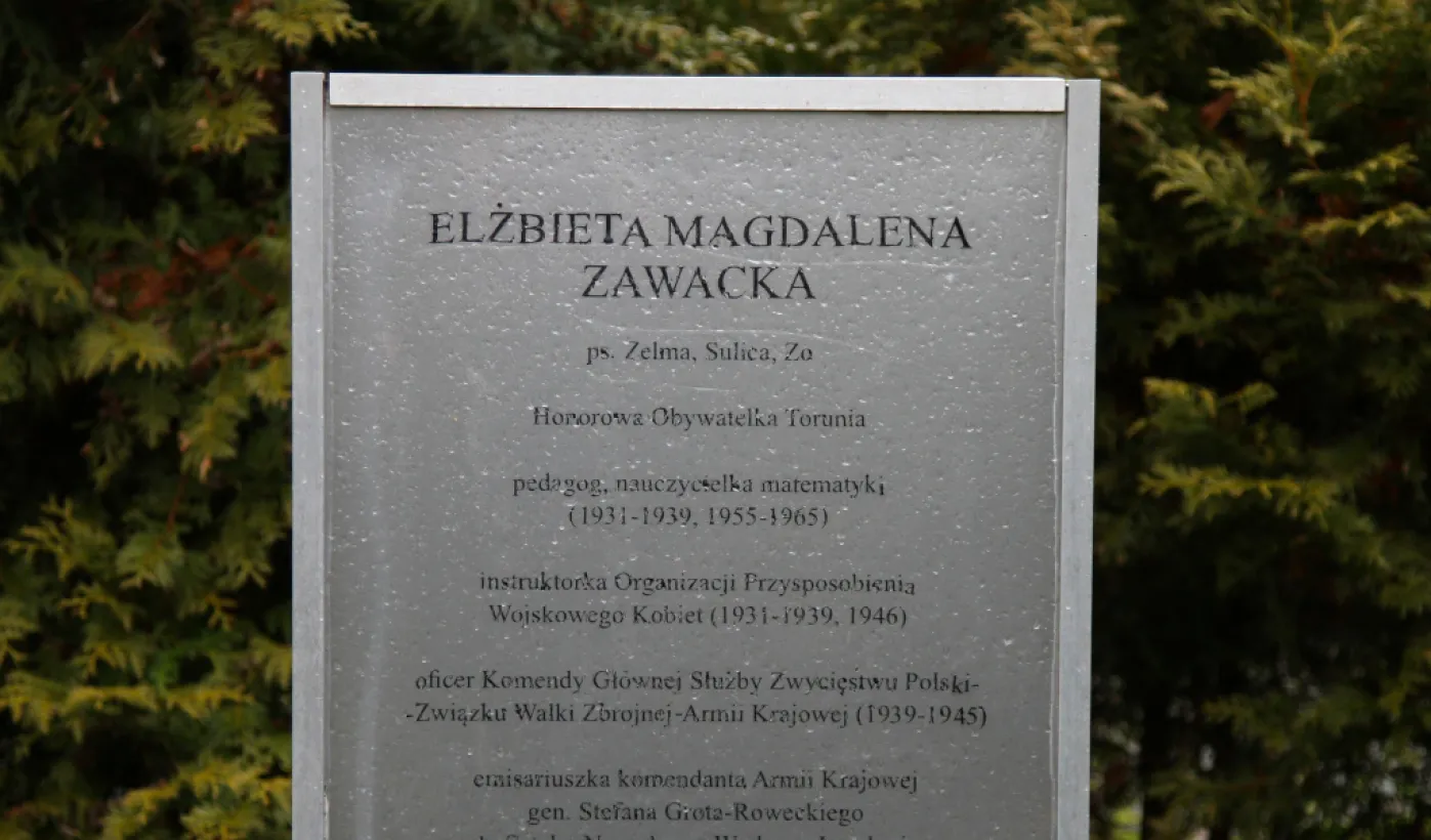 16. rocznica śmierci gen. Elżbiety Zawackiej