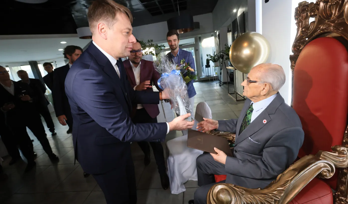 100. urodziny Czesława Romankiewicza, 31.01.2025 r.