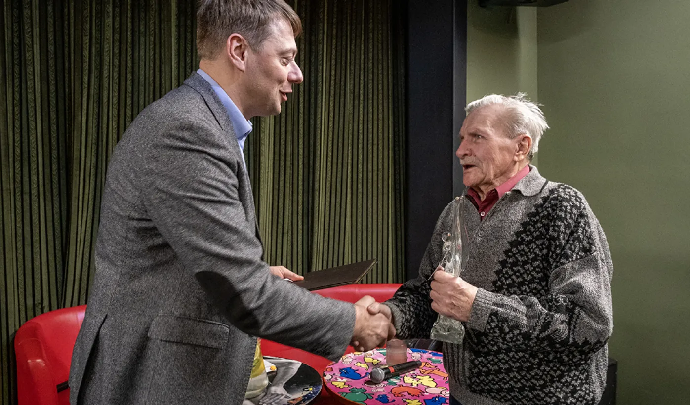 Spotkanie z Władysławem Owczarzakiem w Baju Pomorskim