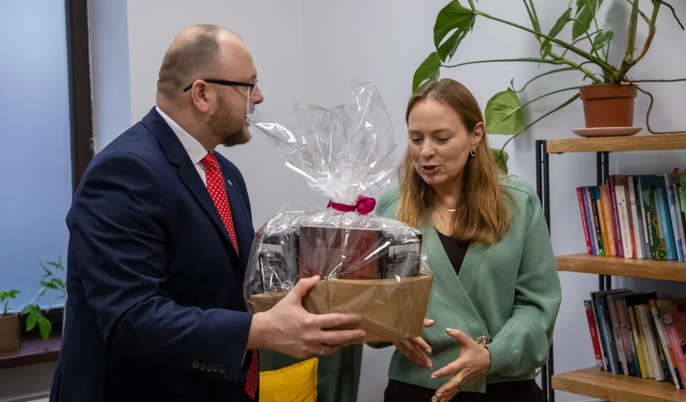 Wizyta minister funduszy i polityki regionalnej w Centrum Rozwoju i Terapii