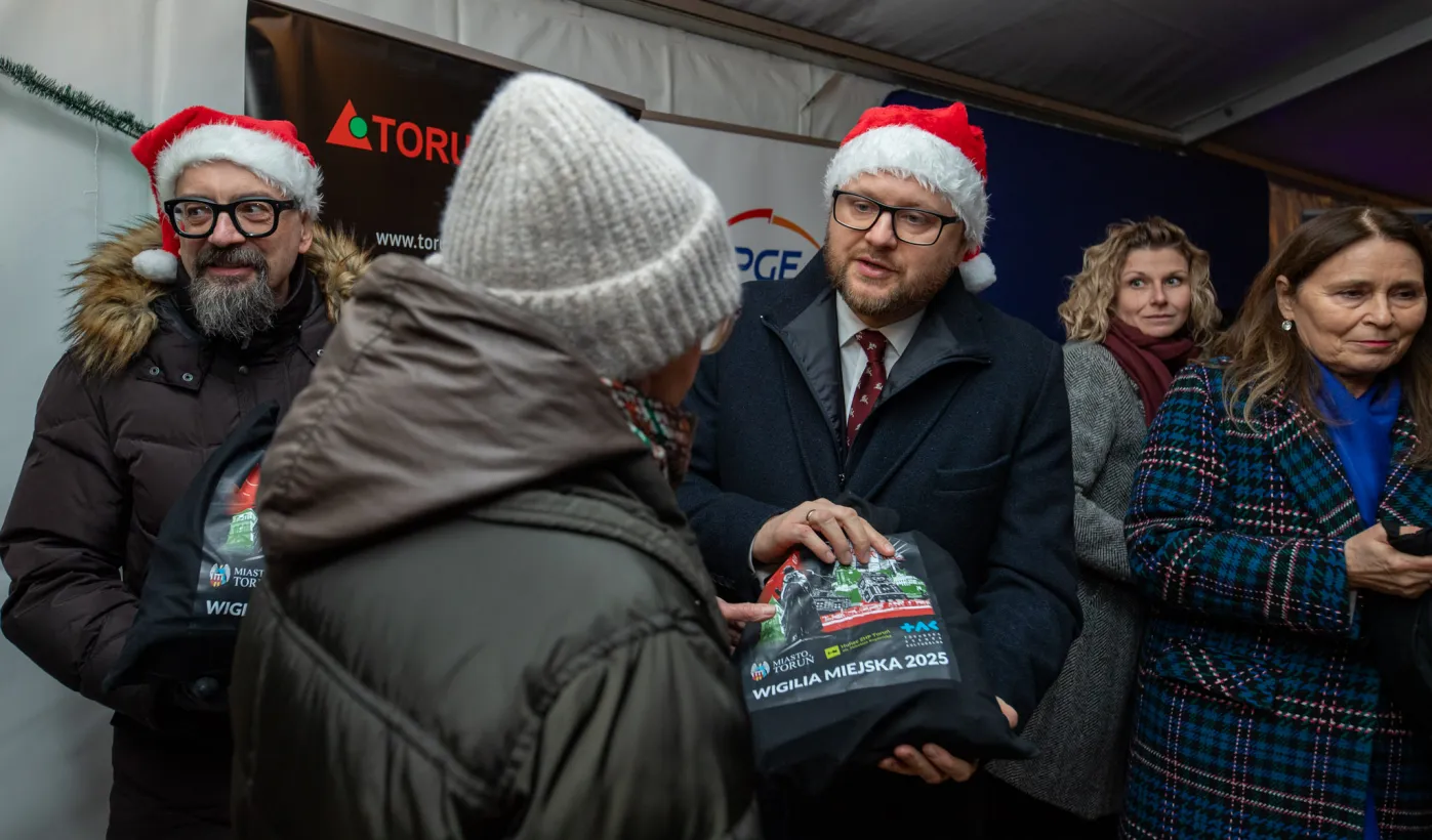 Miejska Wigilia na Rynku Nowomiejskim