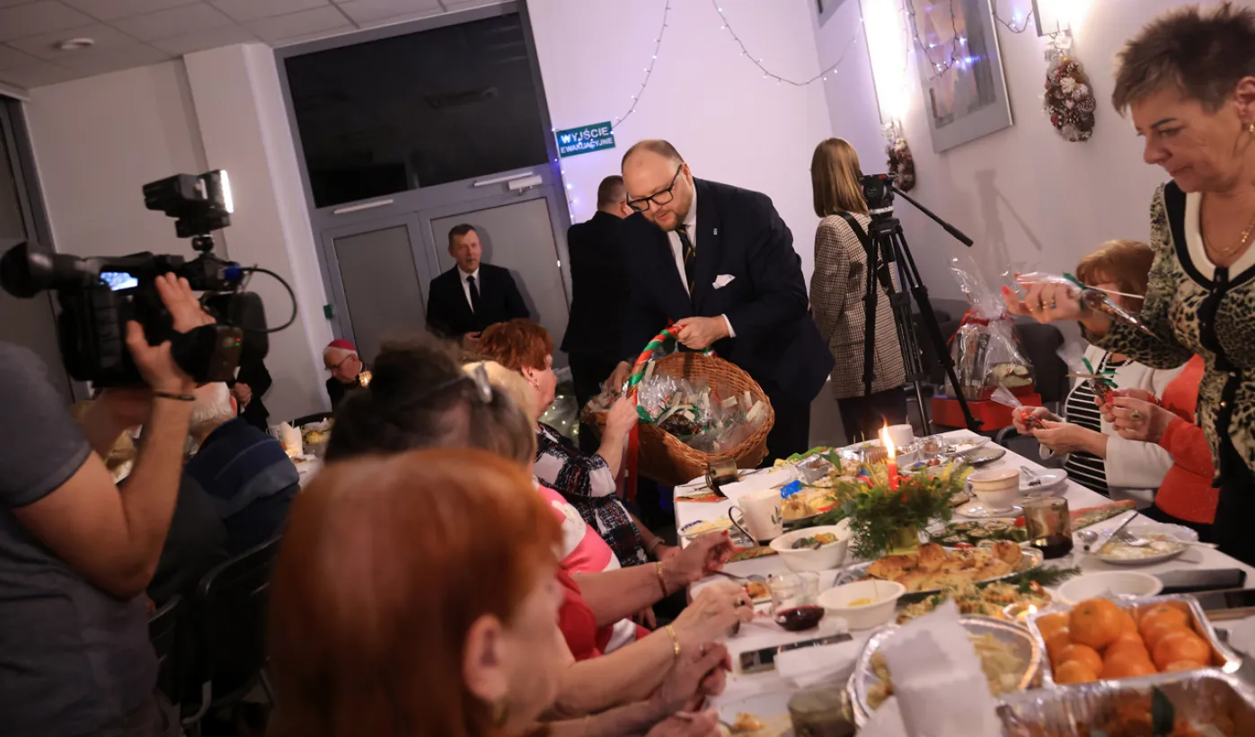 Spotkanie wigilijne Klubu Seniora Kacperek - Katarzynki, 15.12.2025