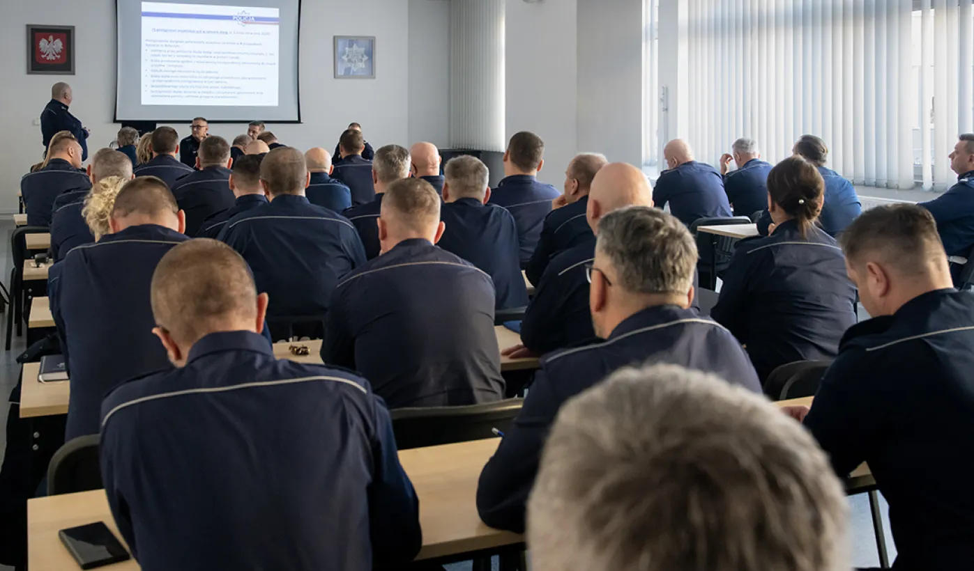 Komenda Miejska Policji w Toruniu podsumowała 2025 rok, 19.01.2026