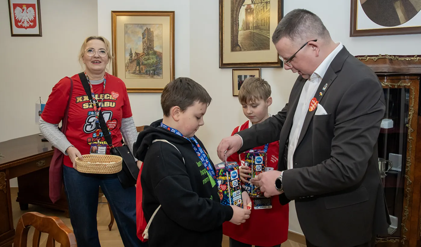 Wielka Orkiestra Świątecznej Pomocy w urzędzie, 23.01.2026