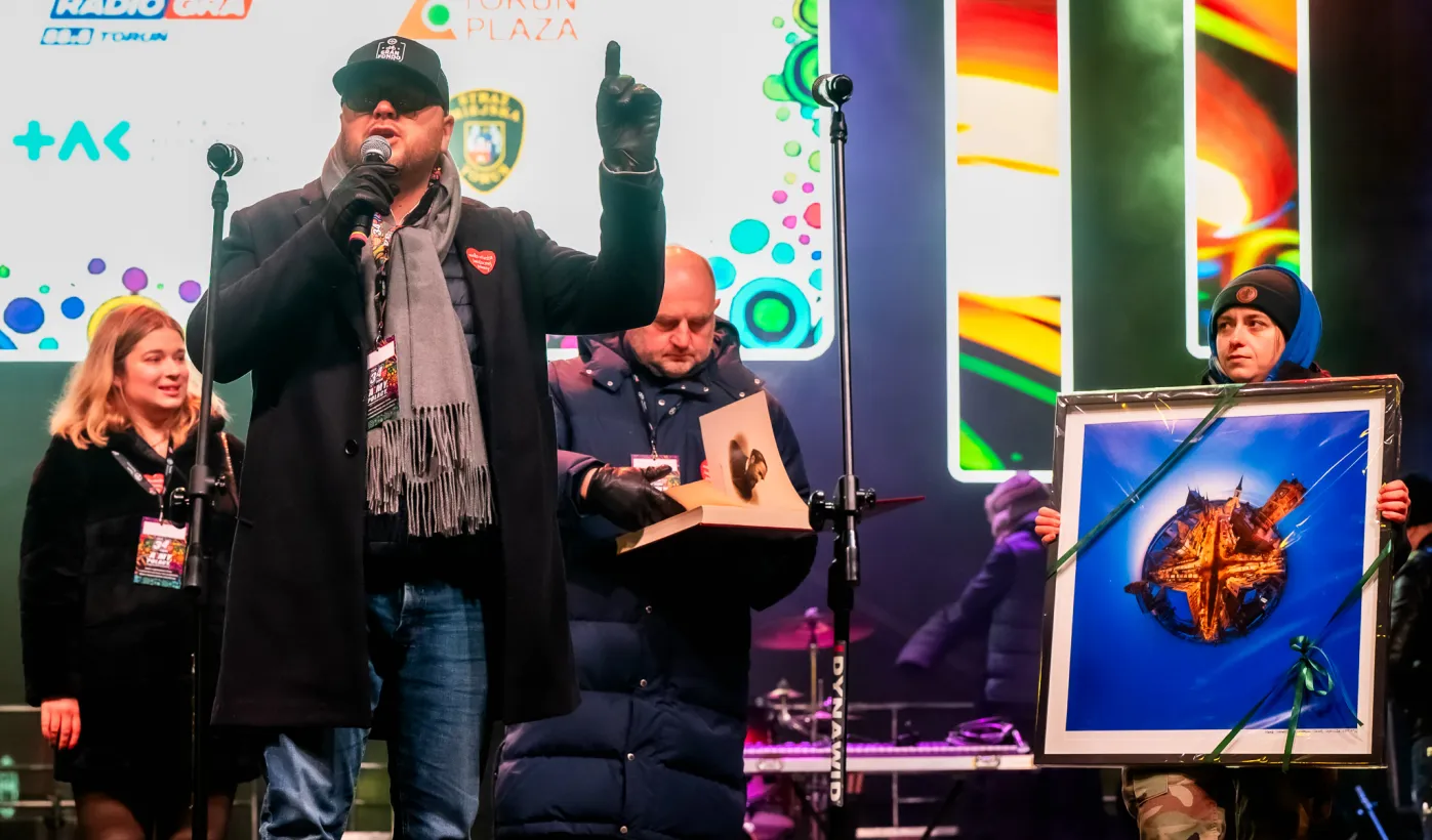 34. Finał WOŚP w Toruniu – Światełko do Nieba na Rynku Staromiejskim