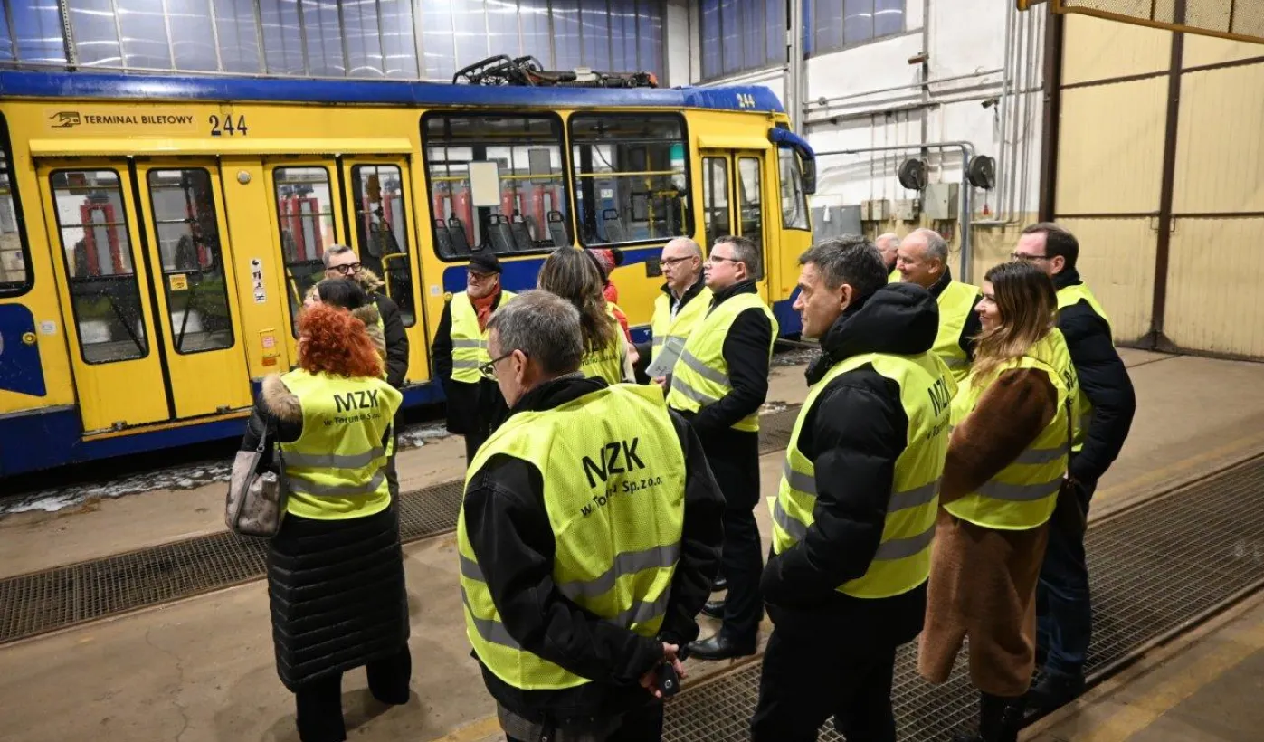 Radni z wizytą studyjną w MZK, 13.01.2026 