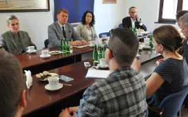 Spotkanie z dyplomatami z Litwy