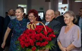 Goście urodzinowej uroczystości