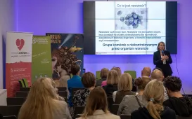 Panel podczas konferencji „Instrukcja Obsługi Raka” w Centrum Innowacyjnej Edukacji w Toruniu