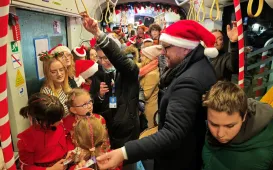Świąteczny tramwaj 2024