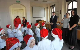 Świąteczna wizyta Piernikowych Rycerzy, 12.12.2024 r.