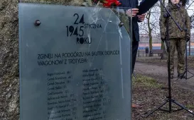 80. rocznica wybuchu pociągu na Podgórzu