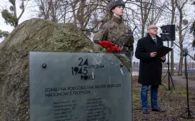 80. rocznica wybuchu pociągu na Podgórzu