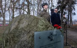 80. rocznica wybuchu pociągu na Podgórzu